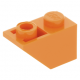 LEGO tetőelem fordított 45°-os 2×1, narancssárga (3665)